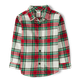 Boys Matching Family Plaid Button Up Shirt - Family Celebrations