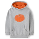 Boys Embroidered Pumpkin Hoodie - Perfect Pumpkin