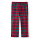 Boys Plaid Dress Pants - Family Celebrations Red