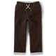 Boys Corduroy Pull On Roll Cuff Pants - Little Essentials