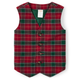 Boys Plaid Vest - Holiday Traditions