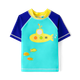 Boys Embroidered Submarine Rashguard - Splish-Splash