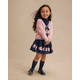 Girls Sequin Bow Tutu Skirt - Campus Cuties