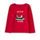 Girls Embroidered School Top - Teacher's Favorite