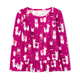 Girls Llama Peplum Top - Little Llamas