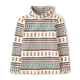 Girls Gingerbread Fairisle Turtleneck - Christmas Cabin