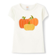 Girls Embroidered Pumpkin Top - Perfect Pumpkin