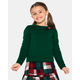 Girls Bow Sweater - Christmas Cabin