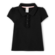 Girls Stain-Resistant Ruffle Polo - Uniform