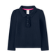 Girls Stain-Resistant Ruffle Polo - Uniform