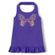Girls Embroidered Butterfly Halter Top - Music Festival