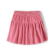 Girls Velour Shirred Skort - Bear Hugs