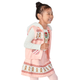 Girls Intarsia Gingerbread Sweater Skirt - Gingerbread House