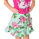 Girls Floral Ruffle Skort - Time for Tea
