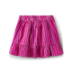 Girls Striped Ruffle Skort - Island Spice