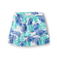 Girls Tropical Leaf Ruffle Skort - Save the Seas