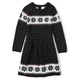 Girls Fairisle Sweater Dress - Reindeer Cheer