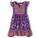 Girls Butterfly Hanky Hem Dress - Music Festival