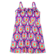 Girls Tie Dye Heart Ruffle Dress - Music Festival