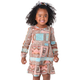 Girls Patchwork Ruffle Dress - Little Rocky Mountain