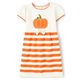 Girls Intarsia Pumpkin Dress - Perfect Pumpkin