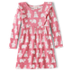 Girls Polar Bear Babydoll Dress - Bear Hugs