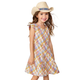 Girls Matching Family Plaid Tiered Dress - Country Trail