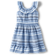 Girls Matching Family Striped Ruffle Dress - Sandy Shores