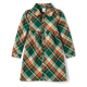 Girls Plaid Shirt Dress - Friendly Fox
