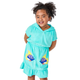 Girls Applique Fish Ruffle Cover-Up - Splish-Splash