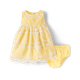 Baby Girls Embroidered Floral Lace Dress