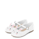 Girls Embroidered Bunny Ballet Flats - Spring Celebrations