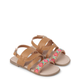 Girls Embroidered Sandals - Music Festival