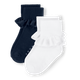 Girls Ruffle Socks 2-Pack - Uniform