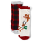 Boys Holiday Crew Socks 2-Pack - Christmas Cabin
