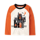 Boys Interactive Haunted House Raglan Top - Halloween