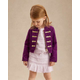 Girls Button Corduroy Band Jacket - Magical Meadows