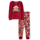 Girls Gingerbread Snug Fit Cotton Pajamas - Gymmies