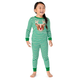 Kids Striped Reindeer Snug Fit Cotton Pajamas - Gymmies