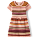 Girls Striped Bow Sweater Dress - Highland Hills