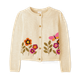 Girls Crochet Floral Cardigan - Fall Celebrations