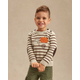 Boys Striped Embroidered Truck Sweater - Fall Celebrations