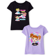Baby And Toddler Girls Dream Girl Graphic Tee 2-Pack