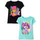 Girls Girl Graphic Tee 2-Pack
