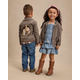 Kids Embroidered Horse Cardigan - Highland Hills