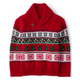 Baby And Toddler Boys Matching Family Christmas Fairisle Shawl Sweater