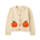 Girls Crochet Pumpkin Cardigan - Fall Celebrations