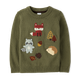 Boys Embroidered Animal Sweater - Highland Hills