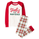 Kids Matching Family Feliz Navidad Snug Fit Cotton Pajamas