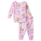 Baby And Toddler Girls Mommy And Me Gingerbread Snow Globe Snug Fit Cotton Pajamas